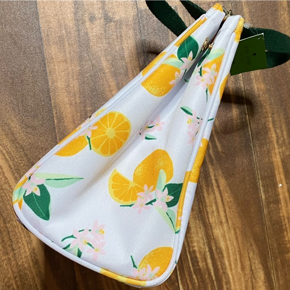 NWT Kate Spade • Orange Citrus Insulated Lunch Bag - Picture 7 of 11